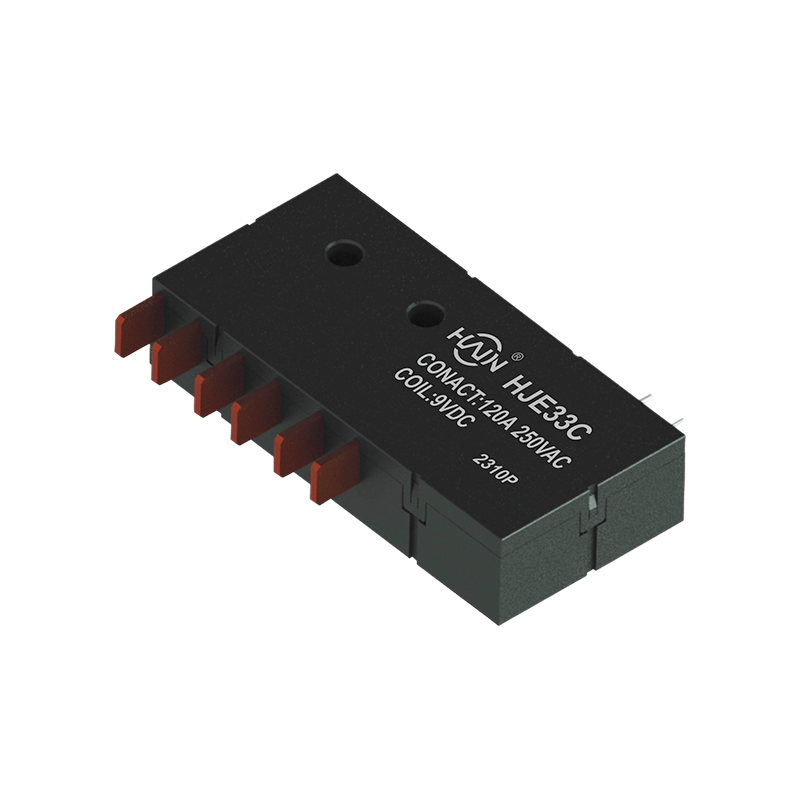 HJE33C-120A 符合UC3标准大电流三相磁保持继电器