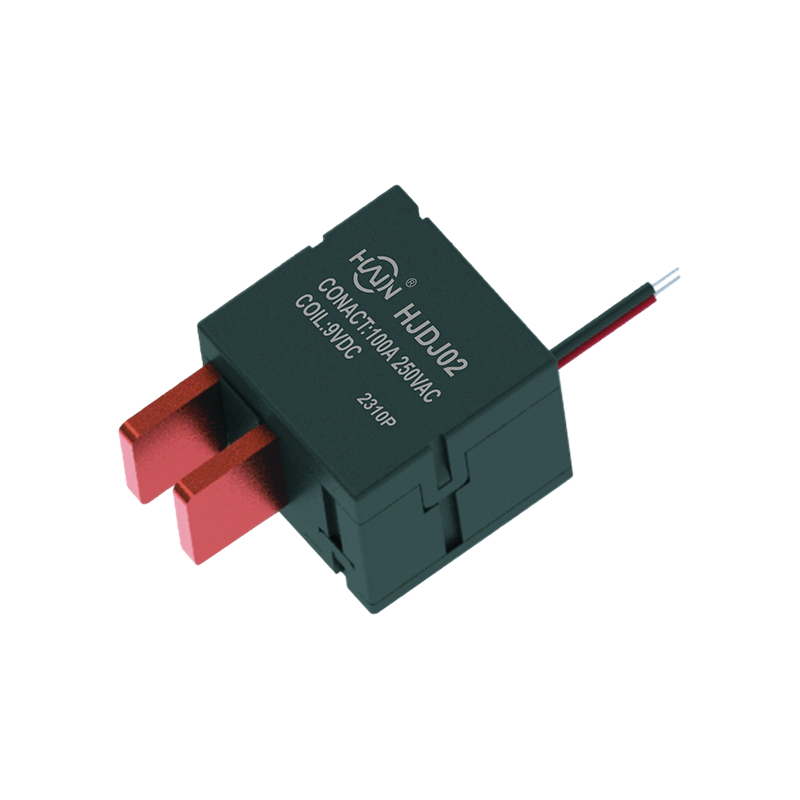 HJDJ02-100A/120A小体积抗磁电机继电器