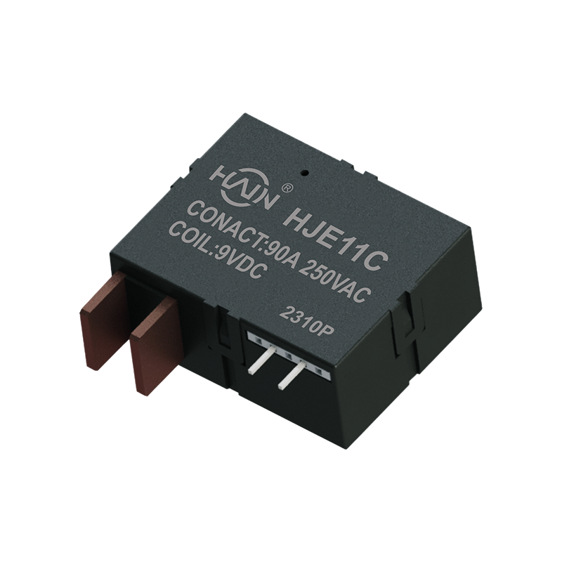 HJE11C-90A符合UC2标准单相磁保持继电器