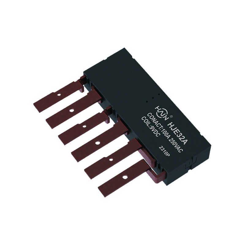 HJE32A-100A 一体式7P导轨表用三相继电器